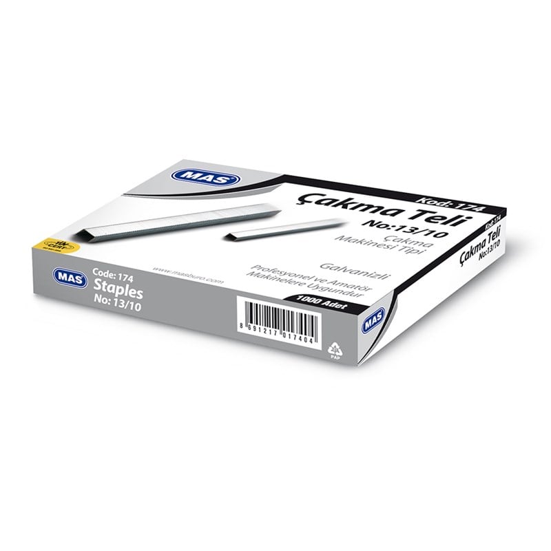 Mas Zımba Teli Çakma No:13/10 1000'li Paket