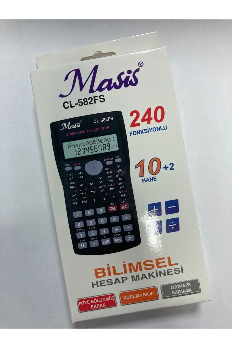 Masis Bilimsel Hesap Makinesi - Cl-582fs