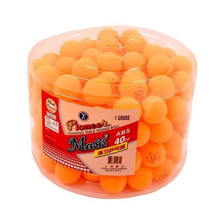 Masis Pioneer Pinpon Topu 144’lük PVC Kavanoz Renkli