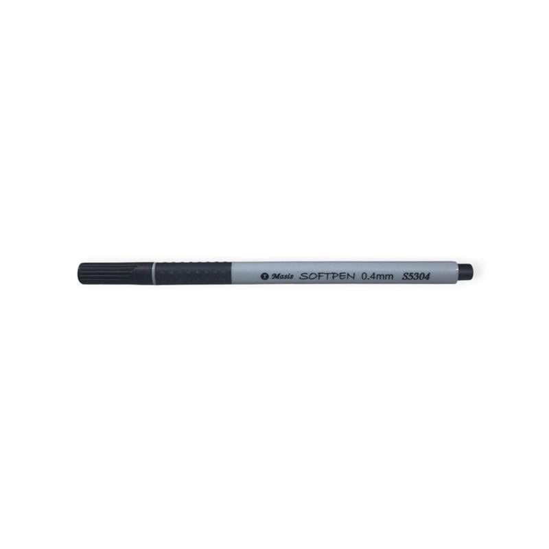 Masis Softpen Fineliner Siyah 10'lu Paket