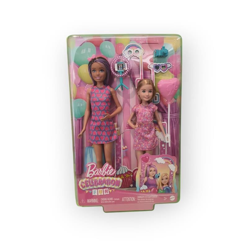 Mattel Barbie Skipper ve Stacie Doğum Günü Eğlencesi Hkb12