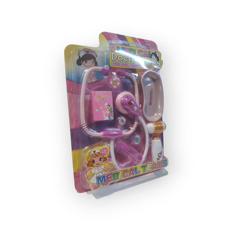 MEDİCAL DOKTOR'S TOY IŞIKLI SESLİ PEMBE DOKTOR SETİ 