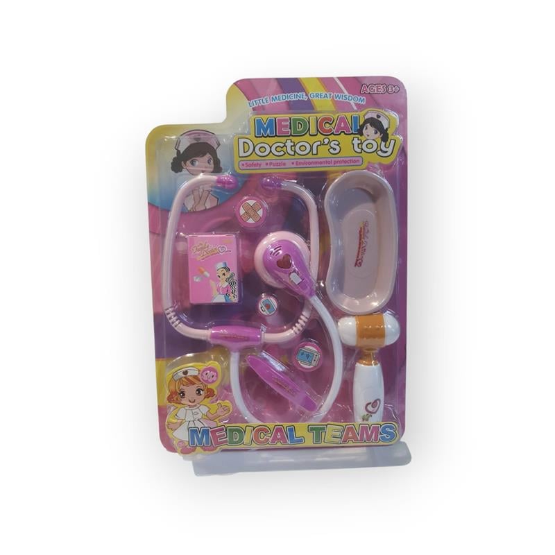 MEDİCAL DOKTOR'S TOY IŞIKLI SESLİ PEMBE DOKTOR SETİ 