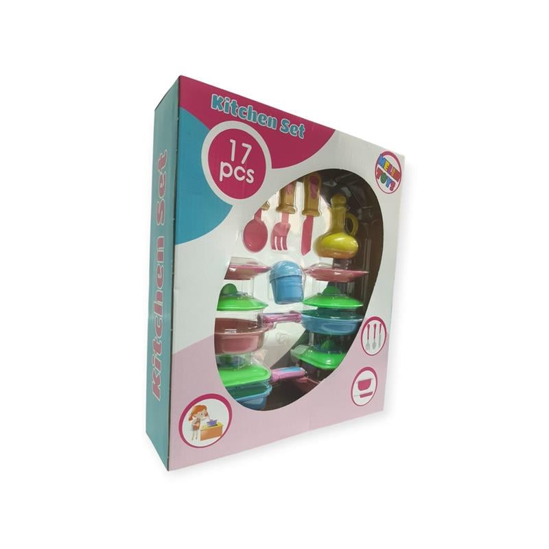 Melih Toys 17 Parça Kitchen Set