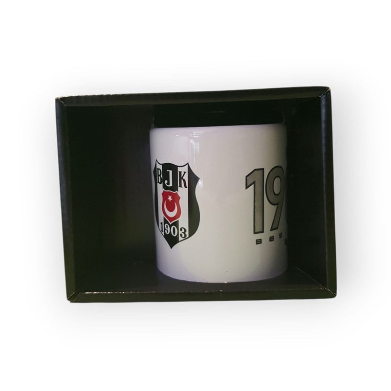 MGM Bardak Beşiktaş Saplı Seramik Mug 10-01