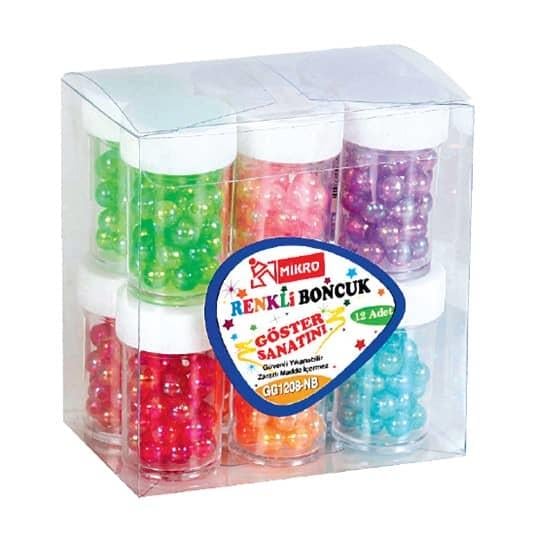 Mikro Boncuk GG 12-08B 12’li Paket 12’li Paket