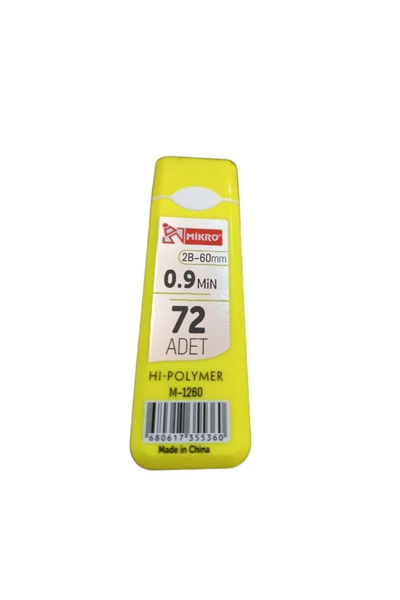 Mikro M-1260 60mm 0.9mm kalem Ucu 12'li Paket