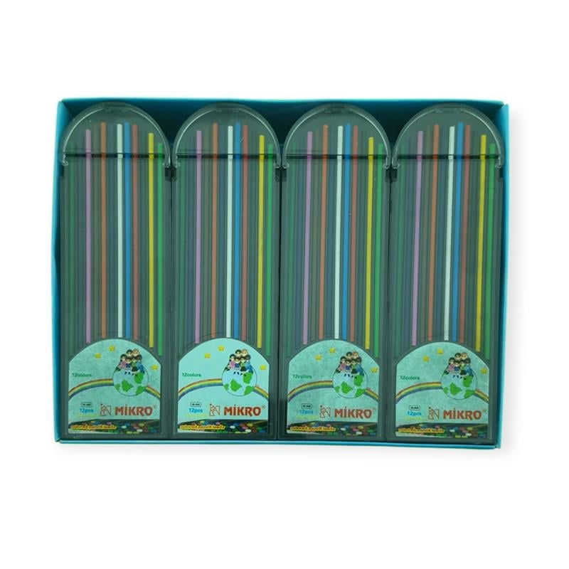 Mikro Min 938-12 Flat Lead Tube 2.0x90 mm Renkli 24’lü Paket