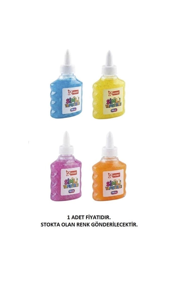Mikro Sy-7528 Spotrenk 100ml Simli Yapıştırıcı