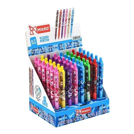 Mikro Versatil 512-48 Standlı 0.7mm 48'li Stand