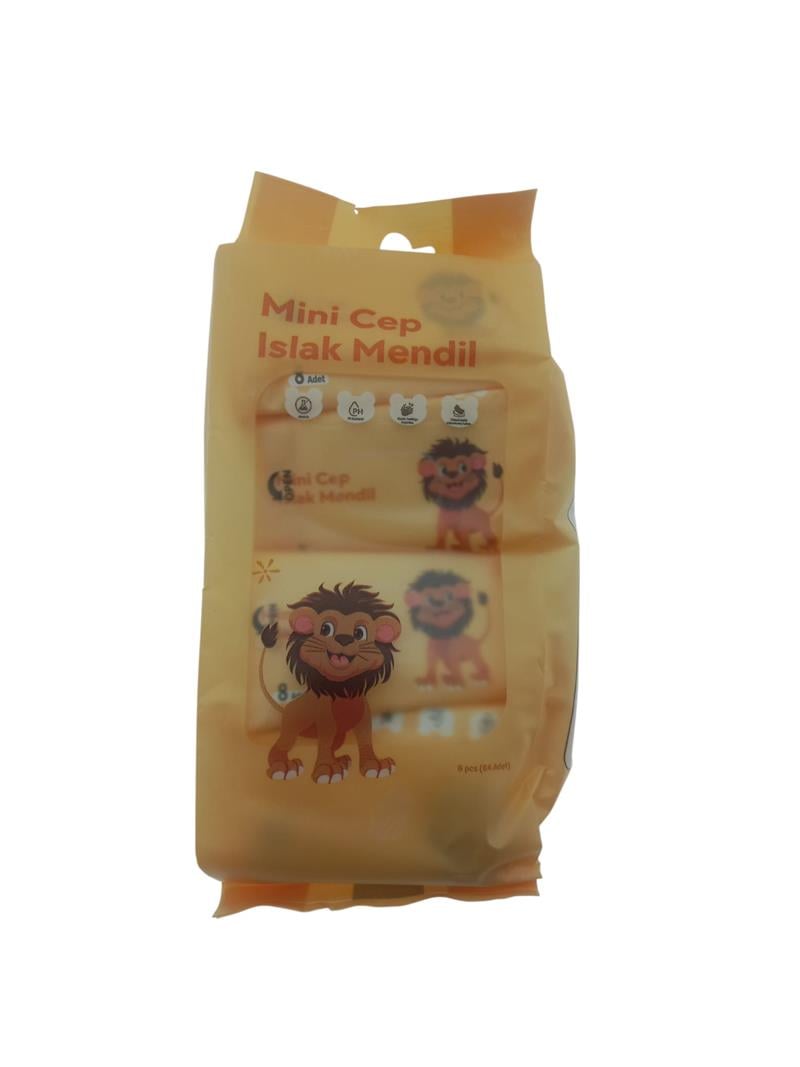 Mini Cep Tipi Islak Mendil 8’li Paket