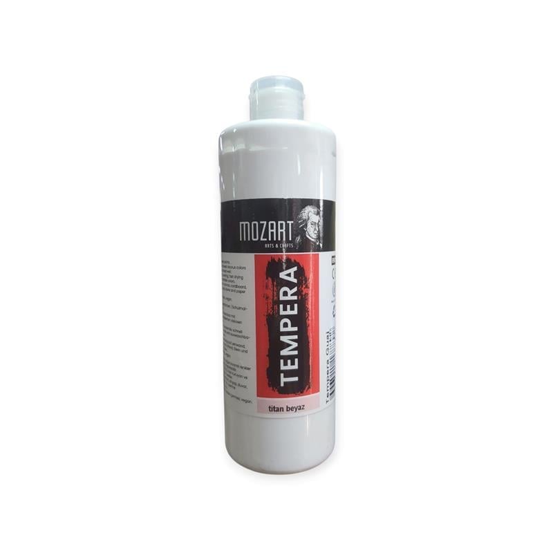 Mozart Tempera Titan Beyaz 105 Guaj Boya 500 gr 