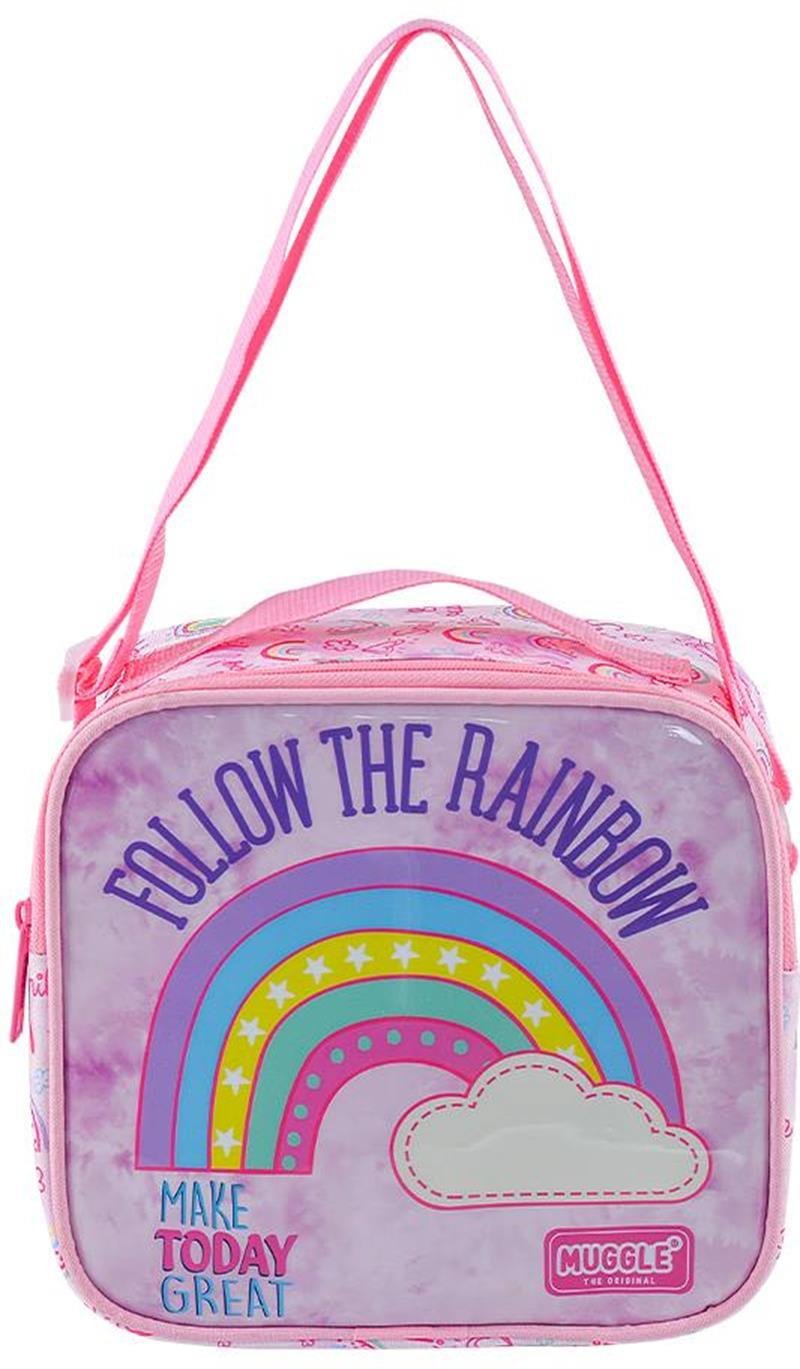 Muggle Beslenme Çantası MU-6733 Rainbow Pembe