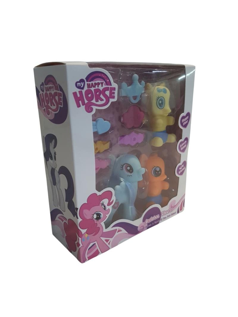 MY HAPPY HORSE 3'LÜ AKSESUARLI SET  3+ YAŞ ÜZERİ 
