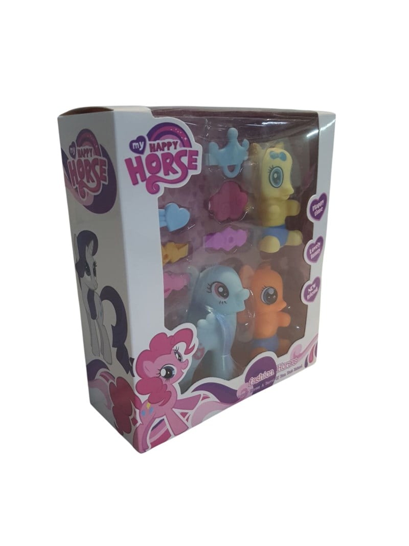 MY HAPPY HORSE 3'LÜ AKSESUARLI SET  3+ YAŞ ÜZERİ 