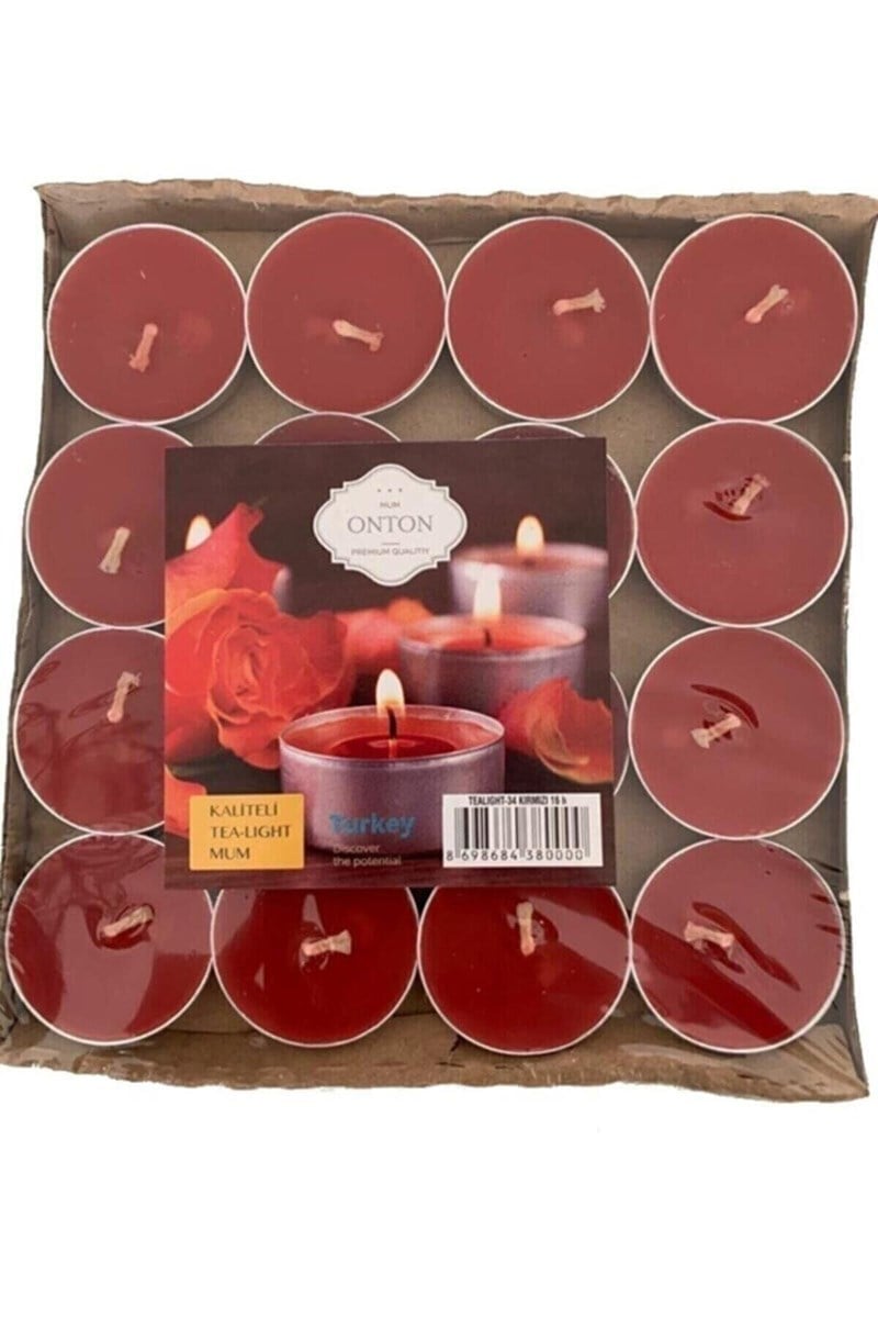 Nerox Nrx-38k Mum Tealight 5gr Yuvarlak 16'lı