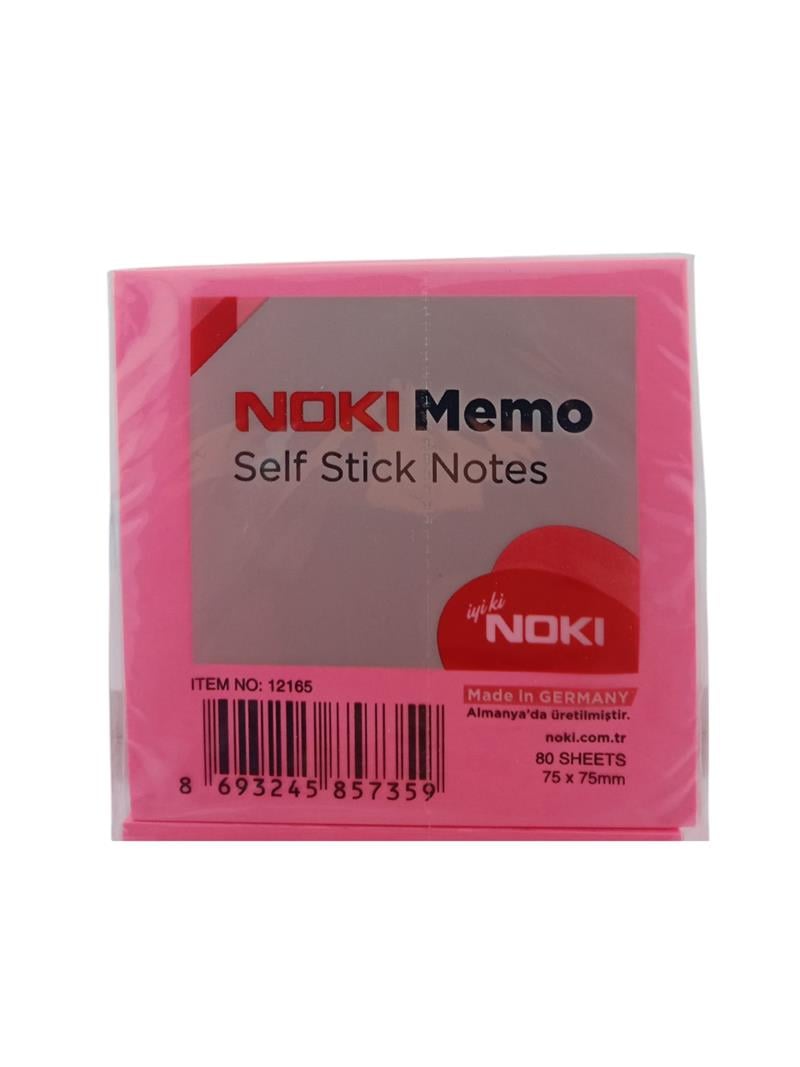 Noki Post-it Memo 76x76 mm Koyu Pembe