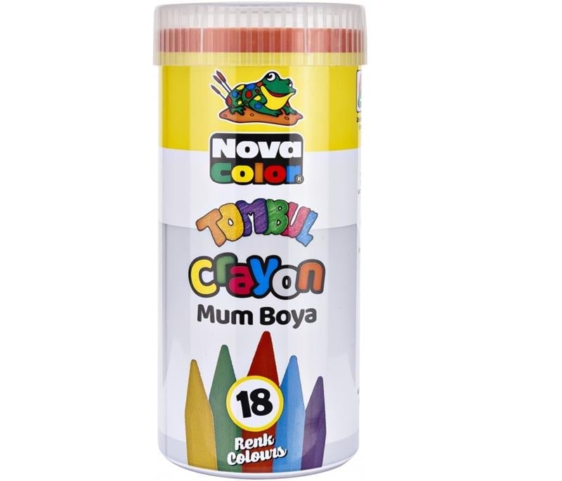 Nova Color Kuru Boya Tombul 18 Renk Set