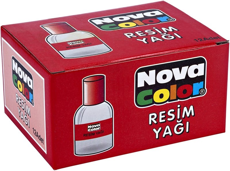 Nova Color Resim Yağı 12 Adet