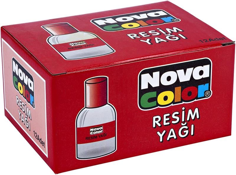 Nova Color Resim Yağı 12 Adet