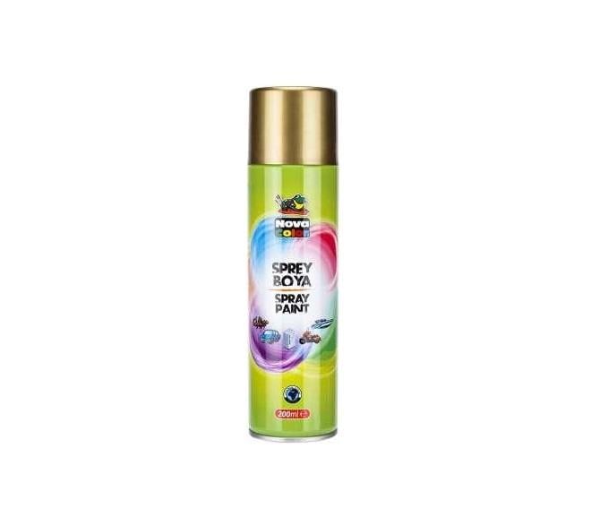 NovaColor Sprey Boya Altın 200ml
