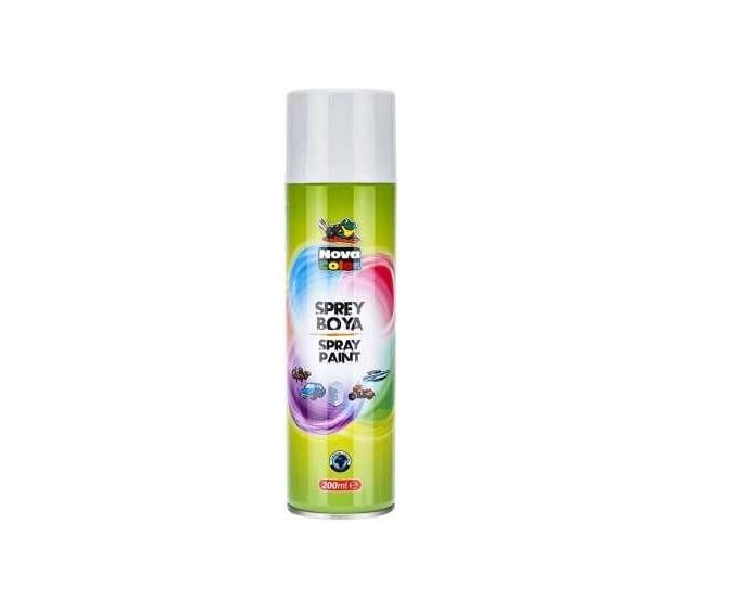 NovaColor Sprey Boya Beyaz 200ml