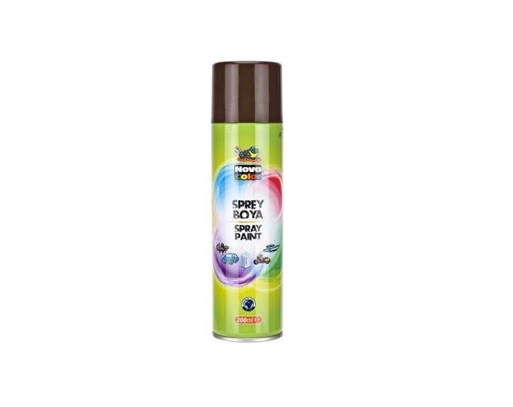NovaColor Sprey Boya Kahve 200ml