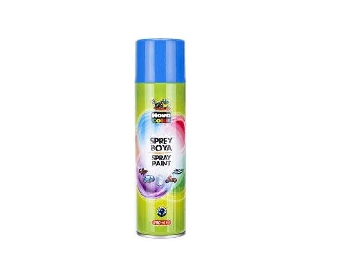 NovaColor Sprey Boya Mavi 200ml