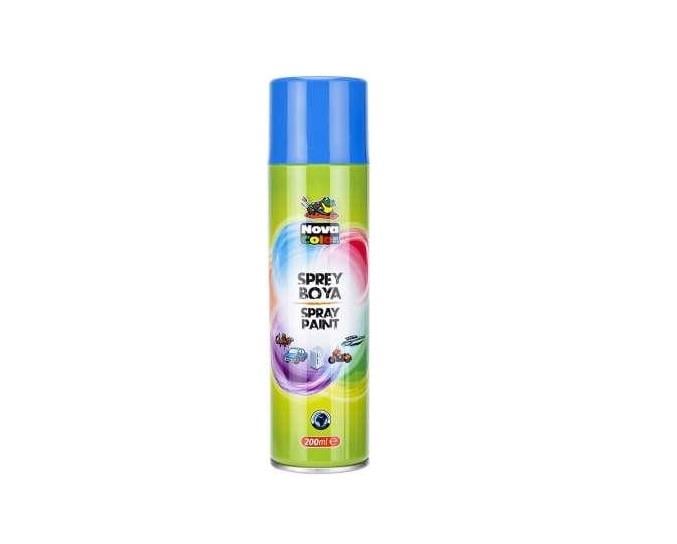 NovaColor Sprey Boya Mavi 200ml
