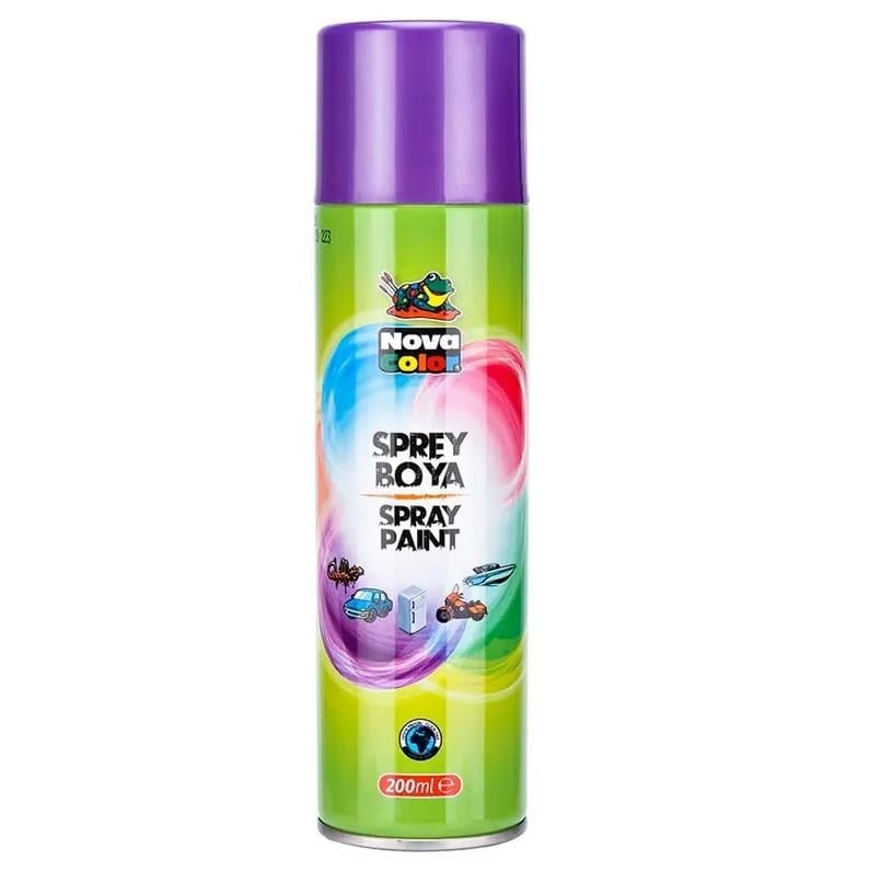 NovaColor Sprey Boya Mor 200ml