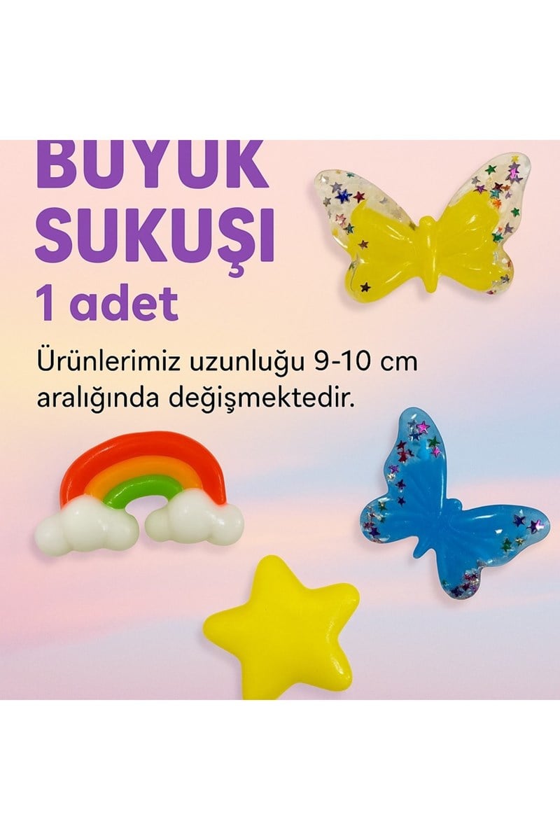 Olgun Toys Gökkuşağı Kelebek Pati 20'li Stand