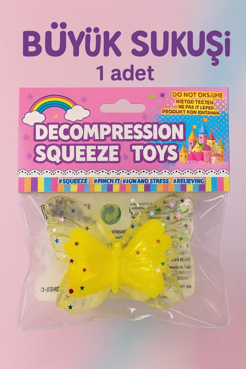 Olgun Toys Gökkuşağı Kelebek Pati 20'li Stand