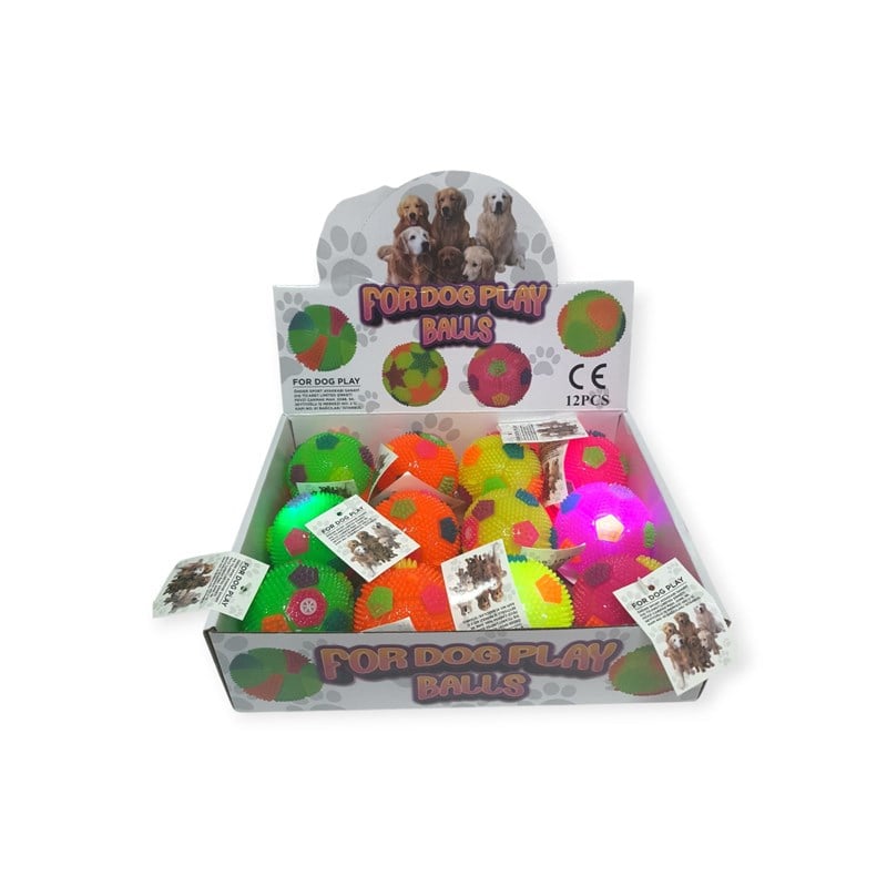 Olgun Toys Işıklı Pet Top 12'li Stand