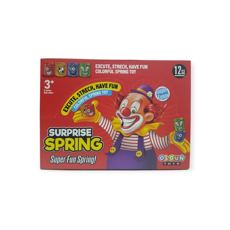 Olgun Toys Stres Yayı Büyük Baskılı 12'li Stand