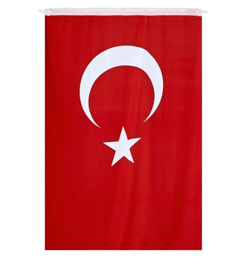 Ormi Türk Bayrağı 200x300 cm Alpaka Kumaş 