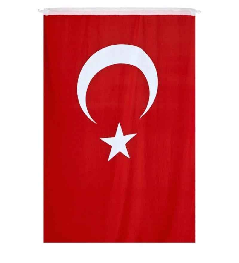 Ormi Türk Bayrağı 60x90 cm Alpaka Kumaş 