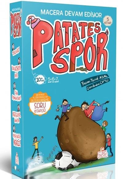 Patatesspor 2. Set 5 Kitap /  Nesil Çocuk Yayınları