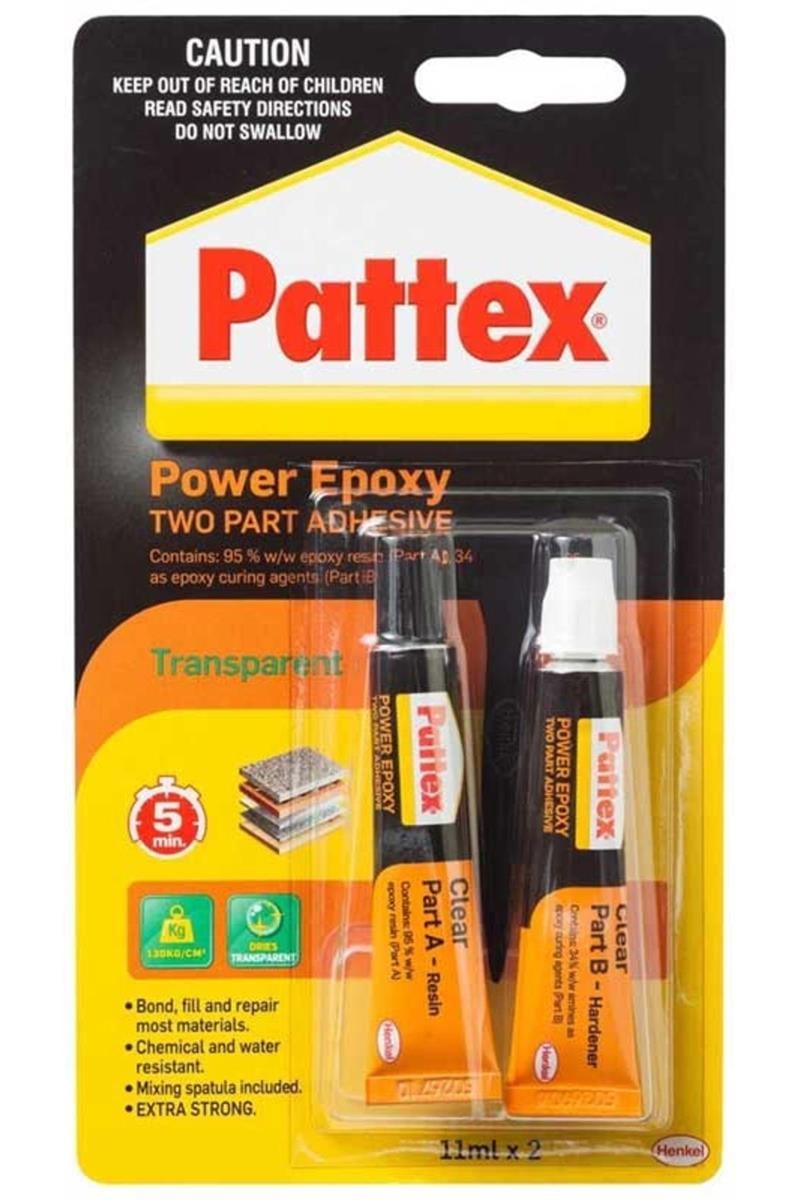 Pattex Metal Rapid Epoxy Yapıştırıcı 2x11ml