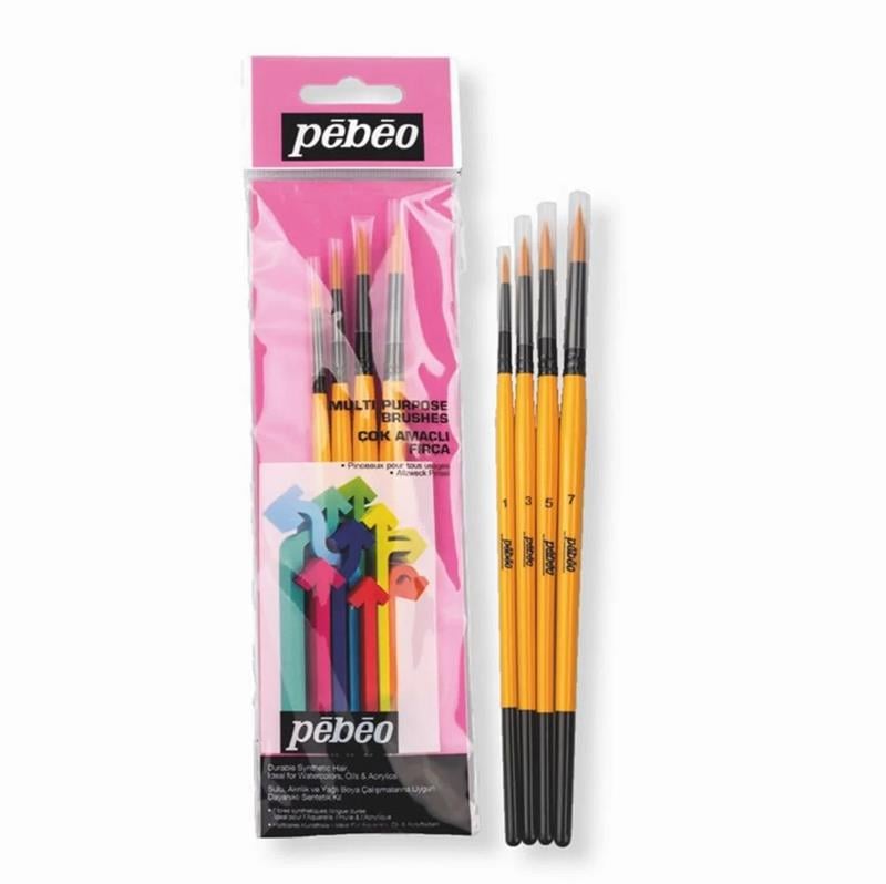 Pebeo Çok Amaçlı Fırça Seti - Set 1