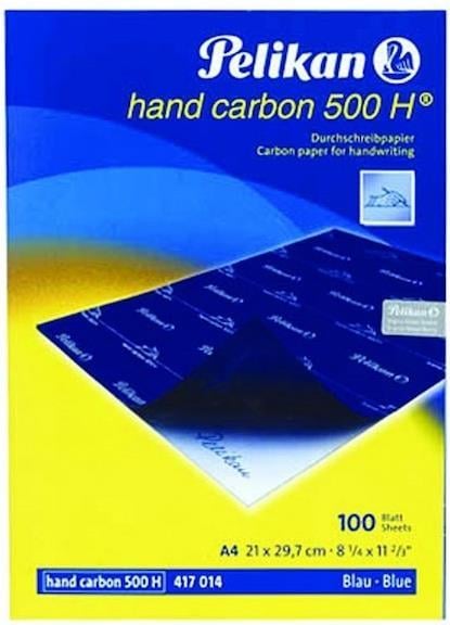Pelikan Karbon Kağıdı 500 H Hand Mavi 100’lü Paket