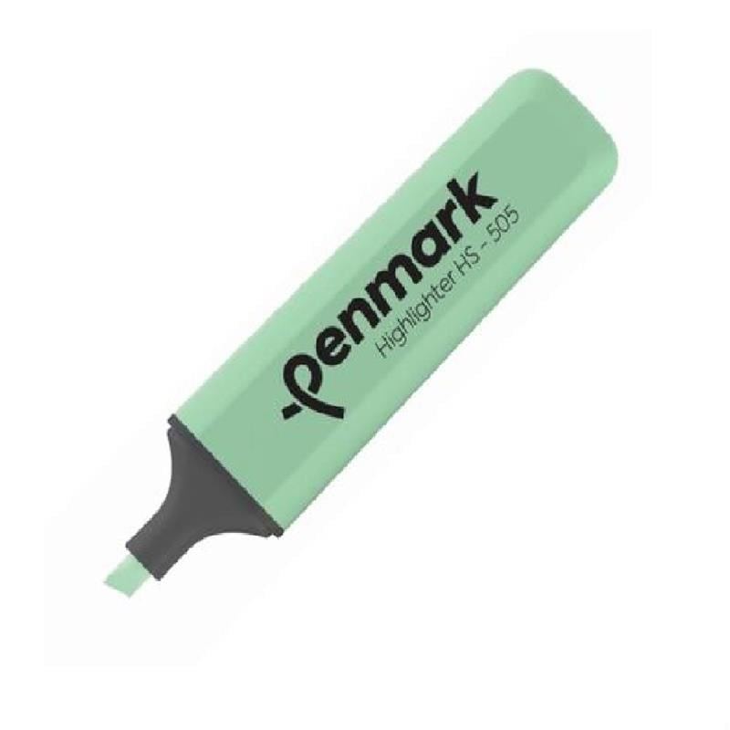 Penmark Fosforlu Kalem Pastel Mint Yeşili 10'lu Paket