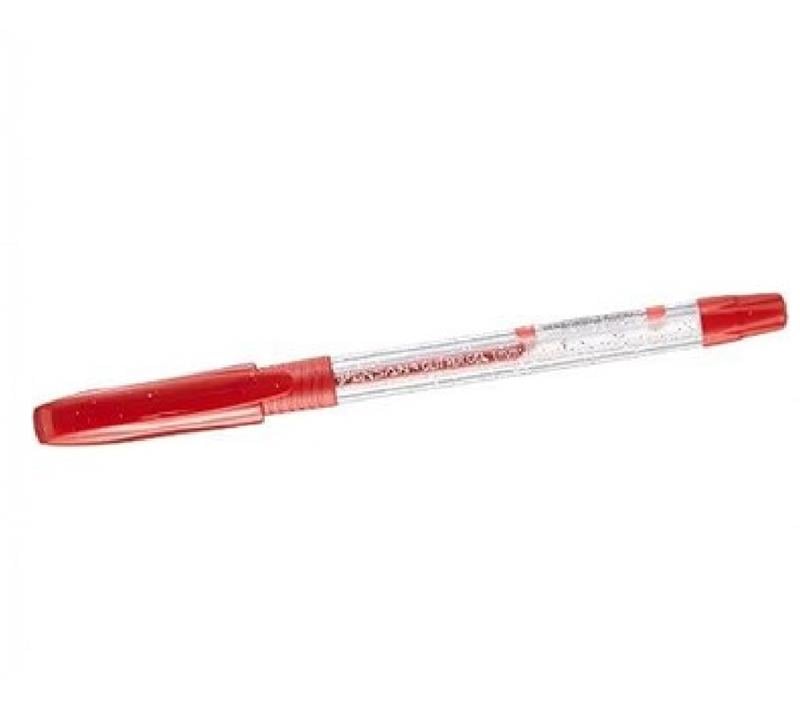 Pensan Jel Kalem 2800 Kırmızı Jely Glitter Simli 12'li Paket