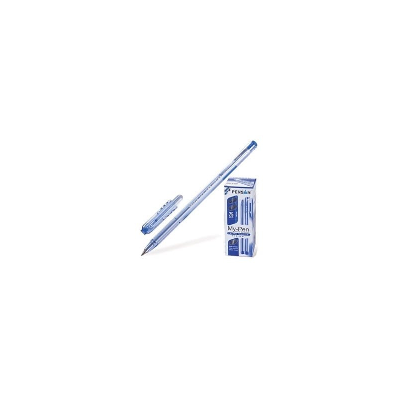 Pensan Tükenmez Kalem My Pen 1 MM Mavi 2210 25'li Paket