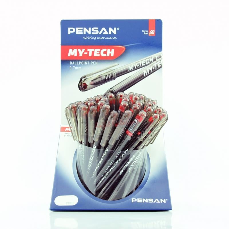 Pensan Tükenmez Kalem Pensan My-tech Kırmızı 60’lı Stand