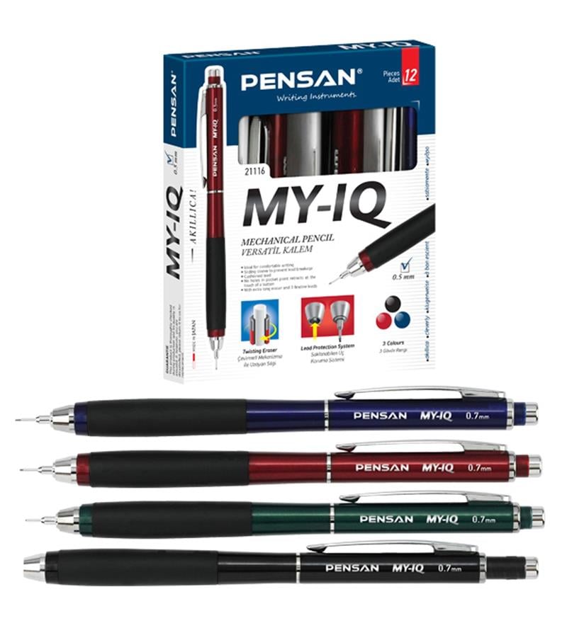 Pensan Versatil My-iQ 0.7 mm 12'li Kutu
