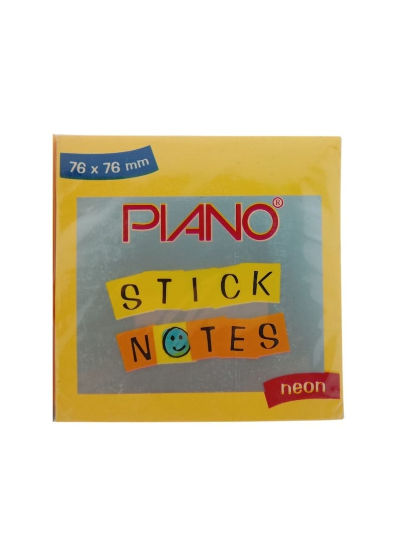 Piano Post-it 08 76x76 Neon Turuncu