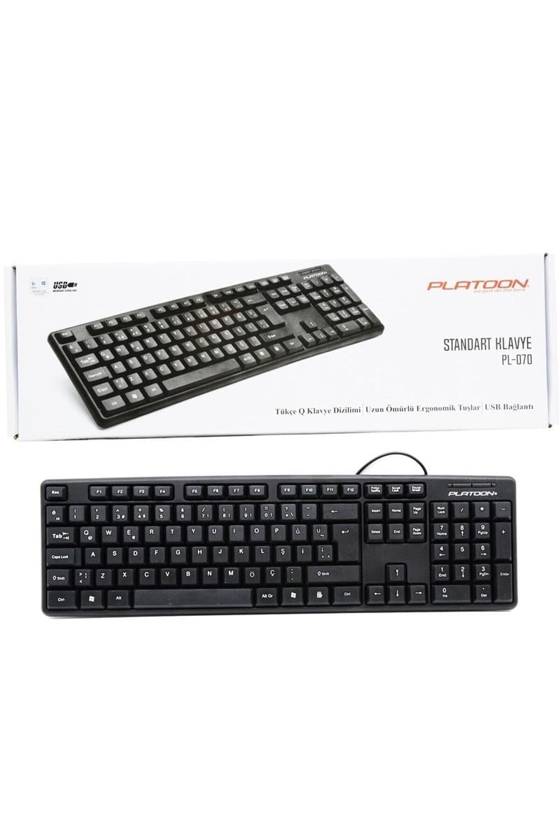 Platoon Pl-070 Standart Klavye Kablolu