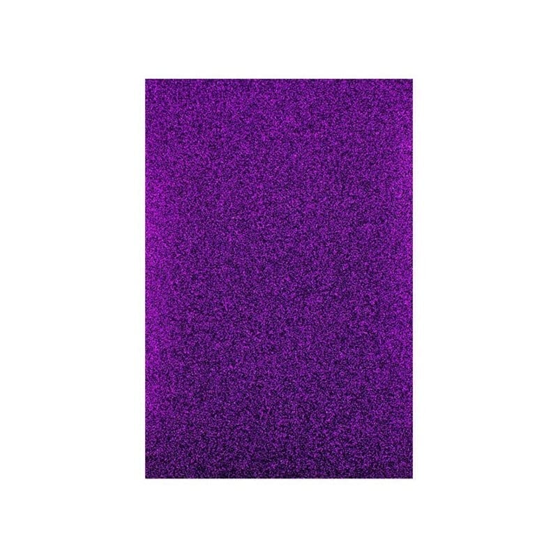 Puti Fon Kartonu 50x70 Simli Mor 10'lu