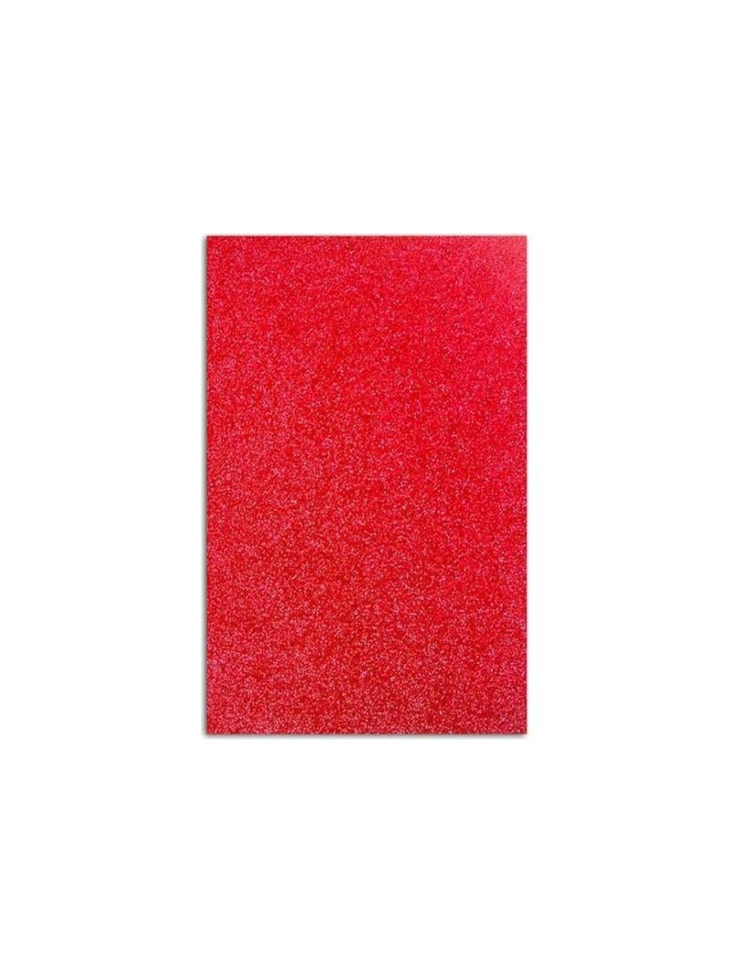 Puti Fon Kartonu Simli 50x70 10'lu Kırmızı
