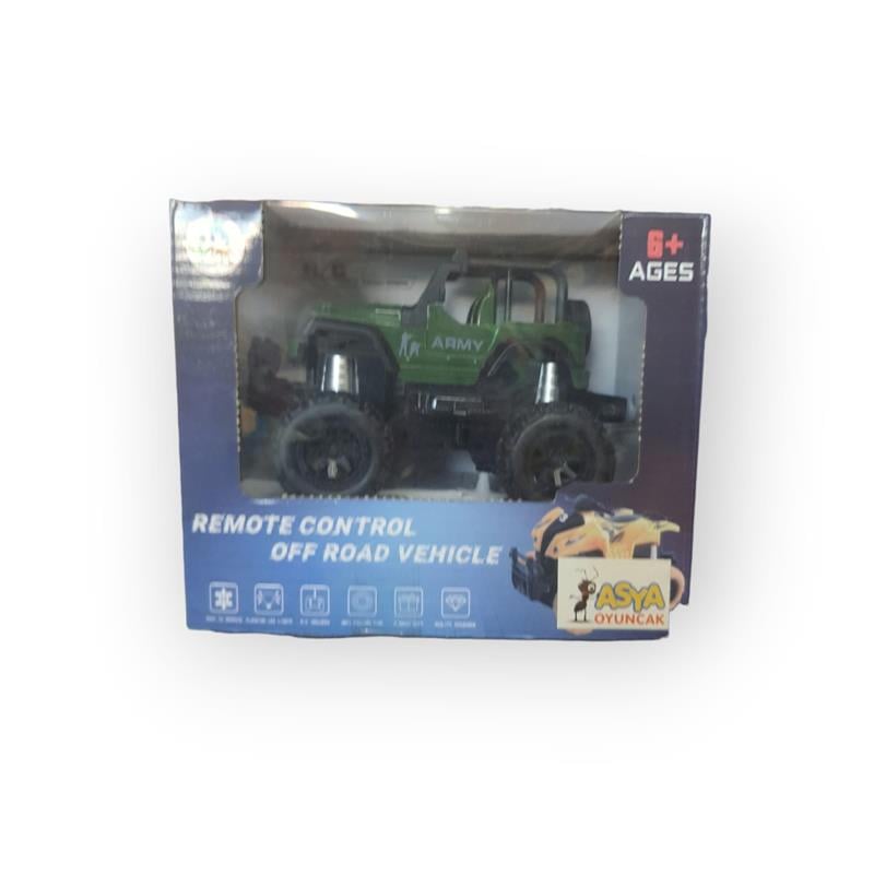 REMOTE CONTROL OFF ROAD VEHİCLE UZAKTAN KUMANDALI ARAZİ ARAÇLARI PİLLİ JEEP 